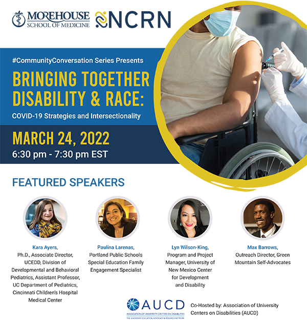 Bringing Together Disability & Race: COVID-19 Strategies and Intersectionality